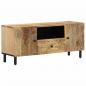 Preview: ARDEBO.de - TV-Schrank 105x33x46 cm Massivholz Mango