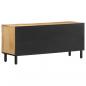 Preview: TV-Schrank 105x33x46 cm Massivholz Mango