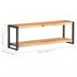 Preview: TV-Schrank 120x30x40 cm Massivholz Akazie