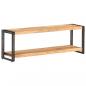 Preview: TV-Schrank 120x30x40 cm Massivholz Akazie