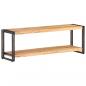 Preview: TV-Schrank 120x30x40 cm Massivholz Akazie