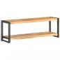 Preview: TV-Schrank 120x30x40 cm Massivholz Akazie