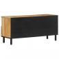 Preview: TV-Schrank 100x33x46 cm Massivholz Mango