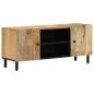 Preview: ARDEBO.de - TV-Schrank 105x33x46 cm Massivholz Mango