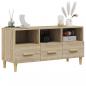 Preview: TV-Schrank Sonoma-Eiche 102x36x50 cm Holzwerkstoff