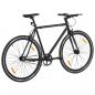 Preview: Fahrrad mit Festem Gang Schwarz 700c 55 cm