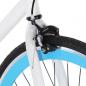 Preview: Fahrrad mit Festem Gang Weiß und Blau 700c 55 cm