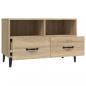 Preview: TV-Schrank Sonoma-Eiche 80x36x50 cm Holzwerkstoff