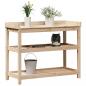 Preview: Pflanztisch mit Ablagen 108x45x86,5 cm Massivholz Kiefer