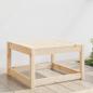 Preview: ARDEBO.de - Gartenhocker Massivholz Kiefer