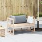 Preview: 2-in-1 Gartensofa Verlängerbar Massivholz Kiefer