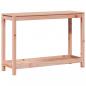 Preview: Pflanztisch mit Ablage 108x35x75 cm Massivholz Douglasie