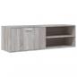 Preview: TV-Schrank Grau Sonoma 120x34x37 cm Holzwerkstoff