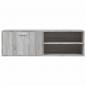 Preview: TV-Schrank Grau Sonoma 120x34x37 cm Holzwerkstoff