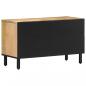 Preview: TV-Schrank 80x31x46 cm Massivholz Mango