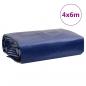 Preview: Abdeckplane Blau 4x6 m 650 g/m²