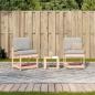 Preview: 3-tlg. Garten-Lounge-Set Massivholz Douglasie