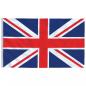 Preview: Flagge Großbritanniens mit Mast 6,23 m Aluminium