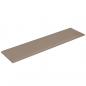 Preview: Wandpaneele 12 Stk. Cappuccino-Braun 60x15cm Kunstleder 1,08 m²