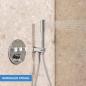 Preview: GROHE Precision Thermostat Duschsystem, Quickfix, Unterputz, mit Vitalio Rain Mono 310, chrom (34880000)