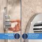 Preview: GROHE Precision Smartcontrol Duschsystem, Quickfix, Unterputz, mit Vitalio Smartactive 310, chrom (34874000)