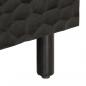 Preview: Couchtisch Schwarz 80x50x40 cm Massivholz Mango