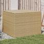 Preview: ARDEBO.de - Gartentruhe Beige 291L Poly Rattan