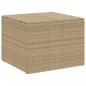 Preview: Gartentruhe Beige 291L Poly Rattan