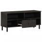 Preview: ARDEBO.de - TV-Schrank 100x33x46 cm Massivholz Mango