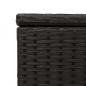 Preview: Gartentruhe Schwarz 291L Poly Rattan