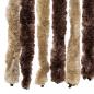 Preview: Fliegenvorhang Beige und Hellbraun 100x200 cm Chenille