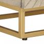 Preview: TV-Schrank 110x30x40 cm Massivholz Mango und Eisen