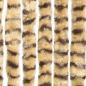 Preview: Fliegenvorhang Beige und Braun 100x200 cm Chenille