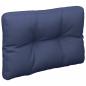 Preview: ARDEBO.de - Palettenkissen Marineblau 60x40x12 cm Stoff