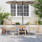 Preview: Gartenstühle mit Kissen 2 Stk. Beige Poly Rattan Akazienholz