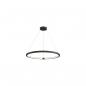 Preview: ARDEBO.de SLV ONE 80 DALI Pendelleuchte, LED, schwarz, 3000/4000K (1002911)