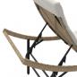 Preview: Sonnenliegen 2 Stk. mit Tisch Beige Poly Rattan