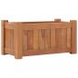 Preview: ARDEBO.de - Hochbeet 50x25x25 cm Massivholz Teak