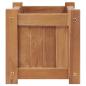 Preview: Hochbeet 50x25x25 cm Massivholz Teak