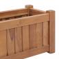 Preview: Hochbeet 50x25x25 cm Massivholz Teak