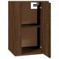 Preview: TV-Wandschrank Braun Eichen-Optik 40x34,5x60 cm