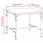 Preview: Couchtisch Sonoma-Eiche 50x50x35 cm Holzwerkstoff