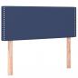 Preview: Kopfteil Blau 80x5x78/88 cm Stoff