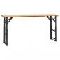 Preview: Biertisch Klappbar 170x50x75/105 cm Massivholz Tanne