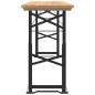 Preview: Biertisch Klappbar 170x50x75/105 cm Massivholz Tanne