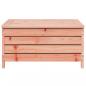 Preview: Gartenhocker 62x63,5x32 cm Massivholz Douglasie