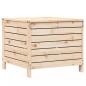 Preview: Gartenhocker 62x63,5x53,5 cm Massivholz Kiefer