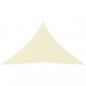 Preview: Sonnensegel Oxford-Gewebe Dreieckig 3x3x4,24 m Creme