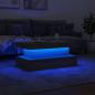 Preview: Couchtisch mit LED-Leuchten Sonoma-Eiche 90x50x40 cm