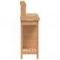 Preview: Pflanztisch mit Schrank Braun 110,5x45x124,5cm Massivholz Tanne